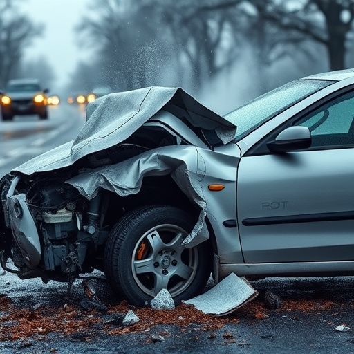 car crash damage