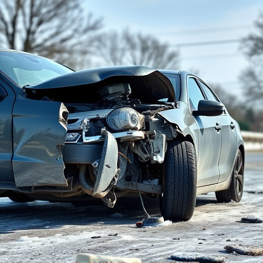 car crash damage