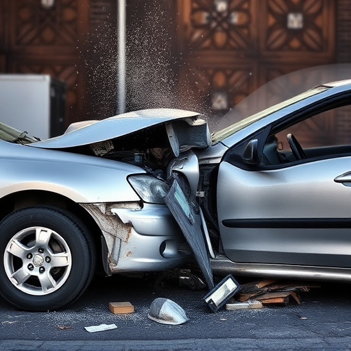 car crash damage
