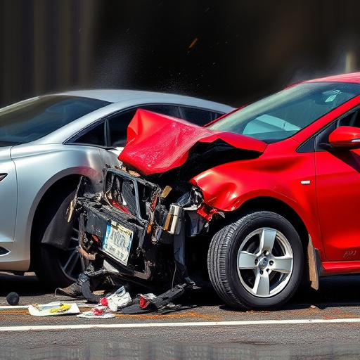 car crash damage