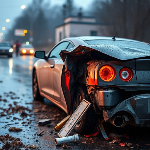 car crash damage