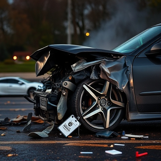 car crash damage
