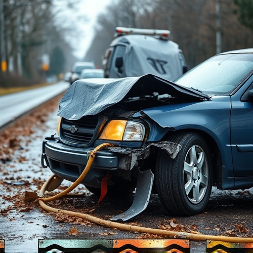 car crash damage