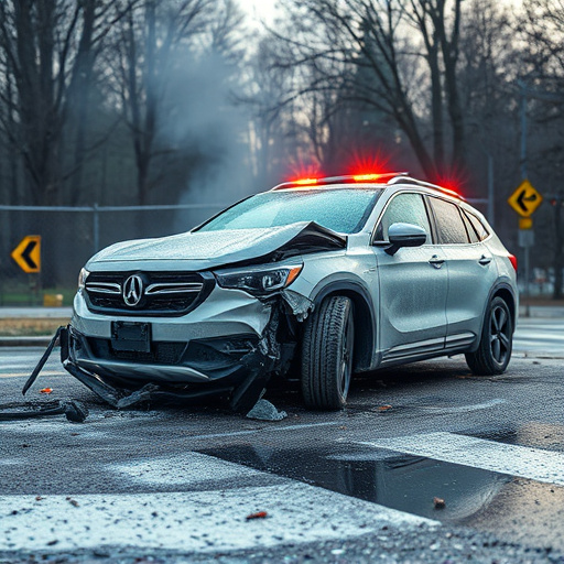 car crash damage