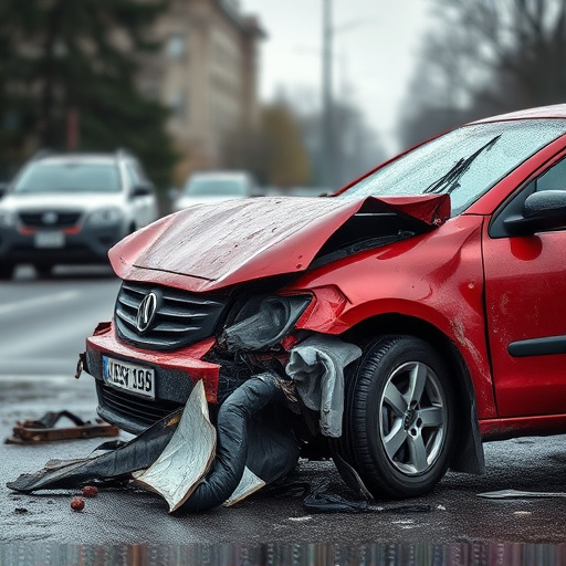 car crash damage