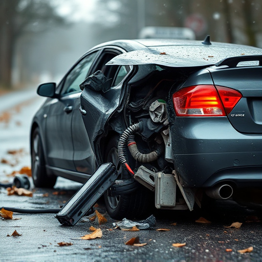 car crash damage