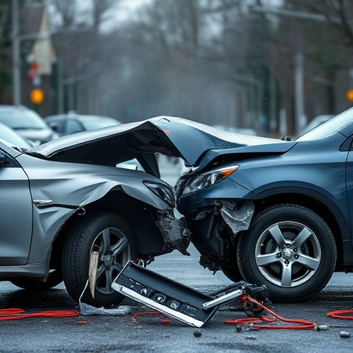 car crash damage