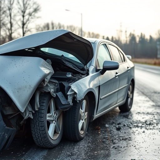 car crash damage