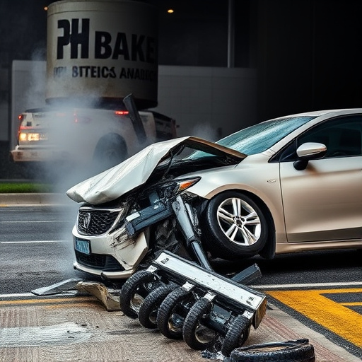 car crash damage