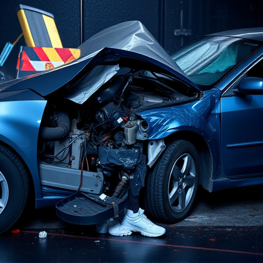 car crash damage