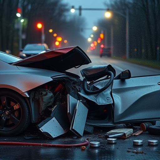 car crash damage