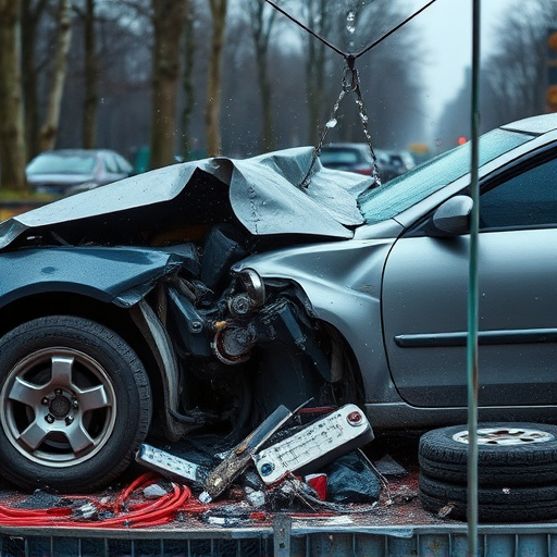 car crash damage
