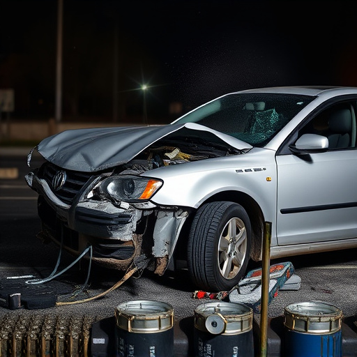 car crash damage
