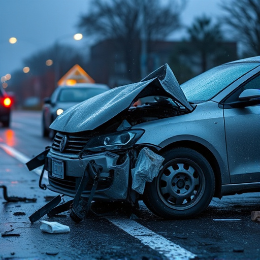 car crash damage