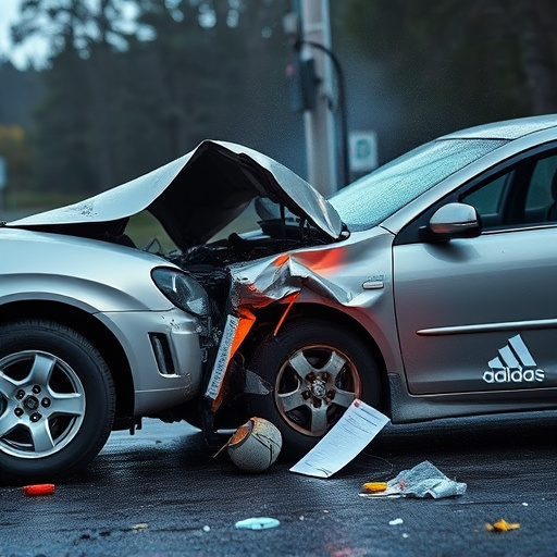 car crash damage