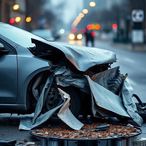 car crash damage