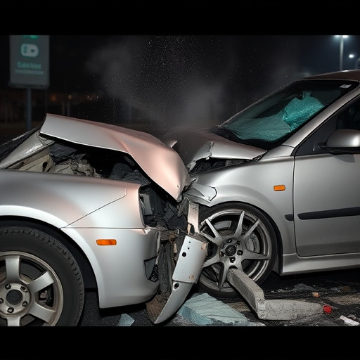 car crash damage