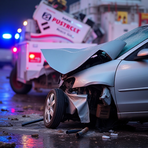 car crash damage