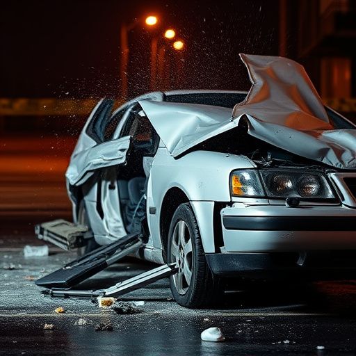 car crash damage