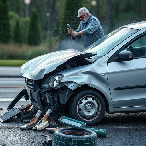 car crash damage
