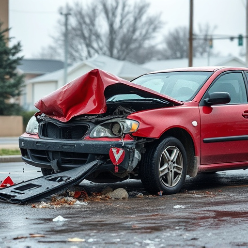 car crash damage