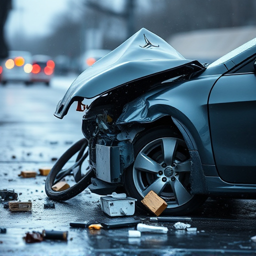 car crash damage
