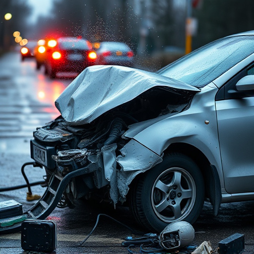 car crash damage