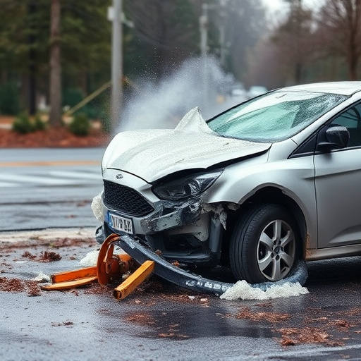 car crash damage