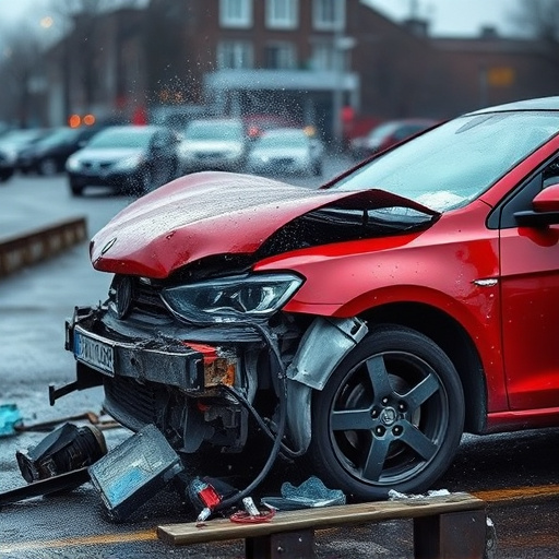 car crash damage