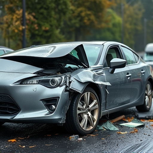car crash damage