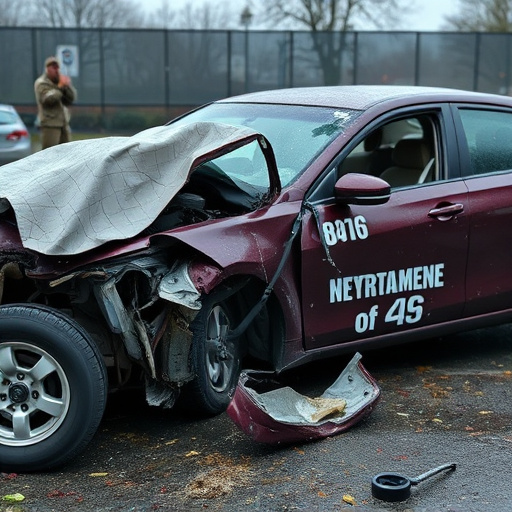 car crash damage