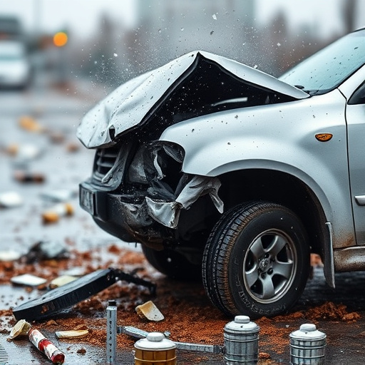 car crash damage
