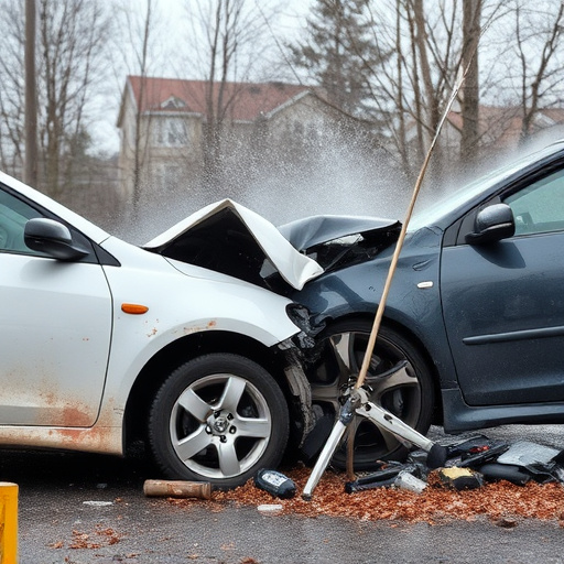 car crash damage