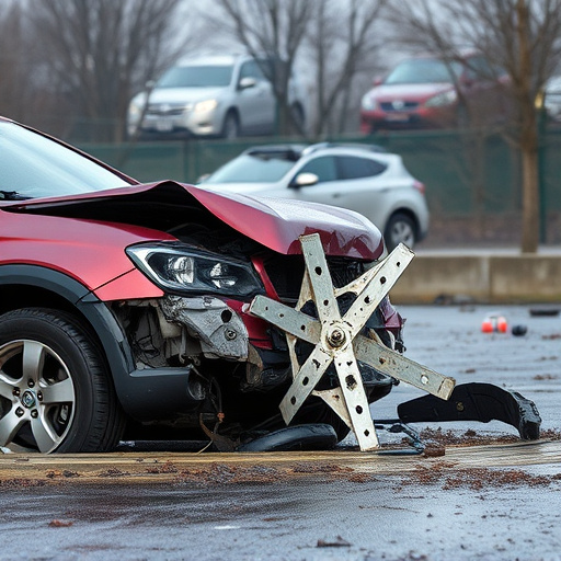 car crash damage