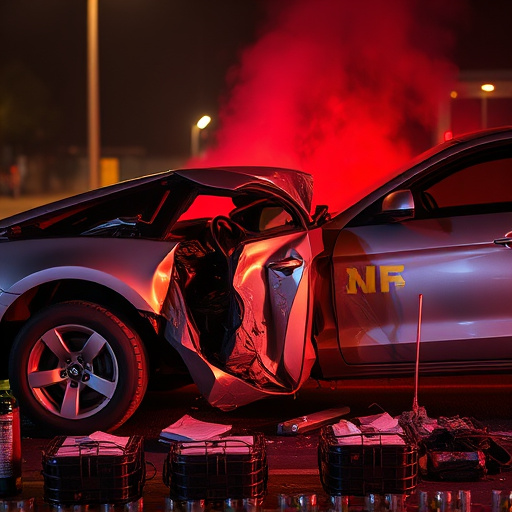 car crash damage