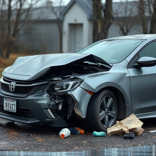 car crash damage