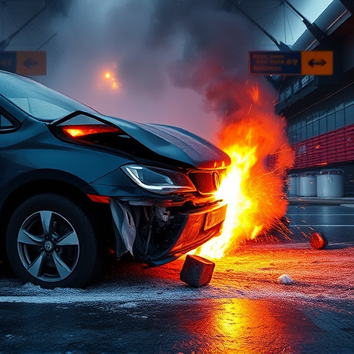 car crash damage