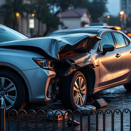 car crash damage