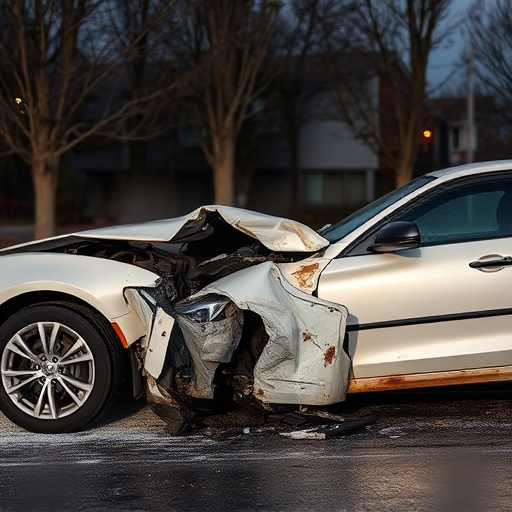 car crash damage
