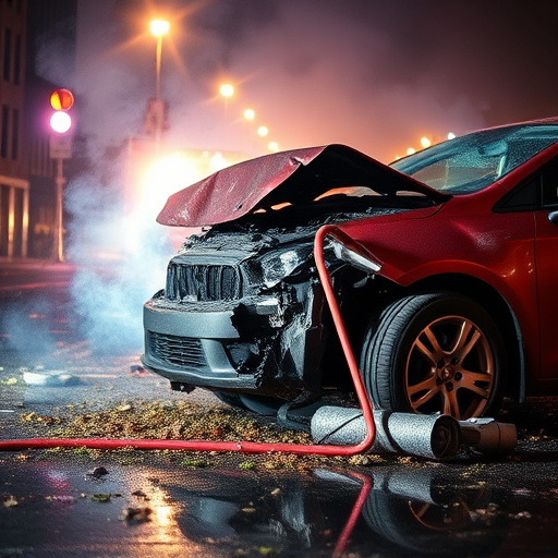 car crash damage