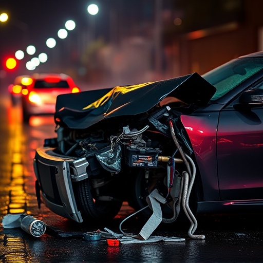car crash damage