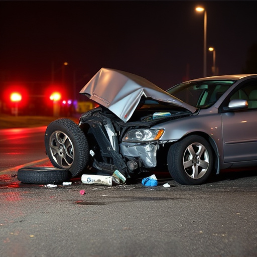 car crash damage