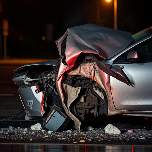 car crash damage