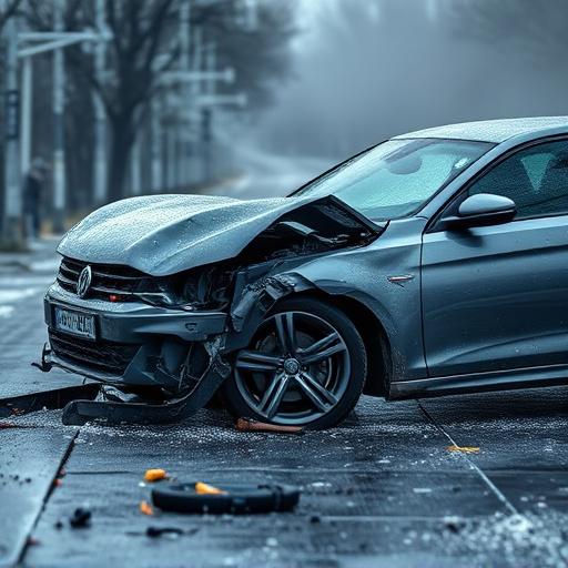 car crash damage
