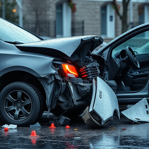 car crash damage