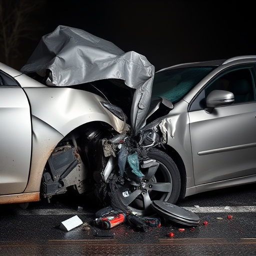 car crash damage
