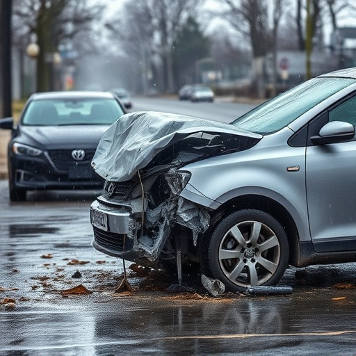 car crash damage