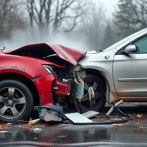 car crash damage