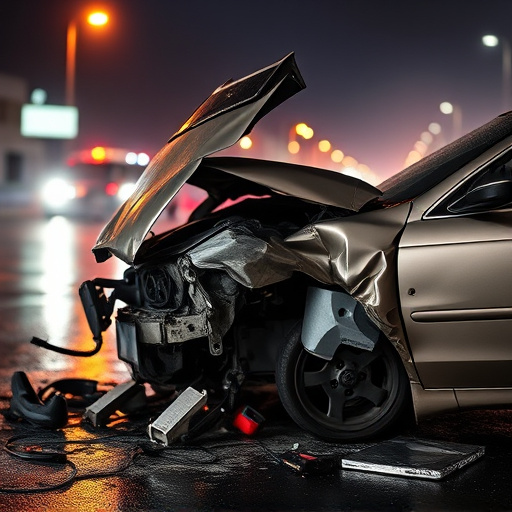 car crash damage