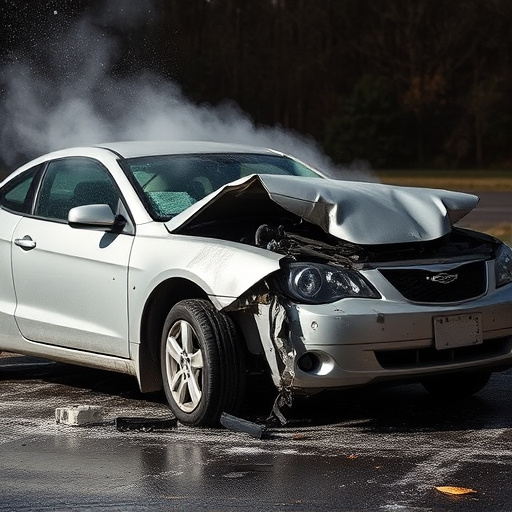 car crash damage